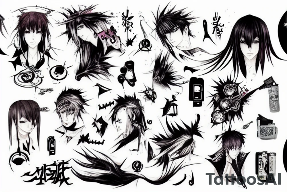 blame! anime tattoo idea