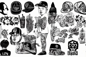 Yung Lean tattoo idea