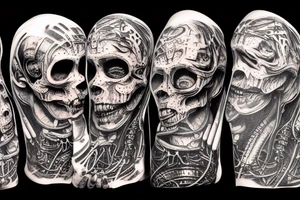 hr giger art tattoo idea