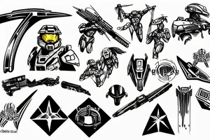halo 2 tattoo idea
