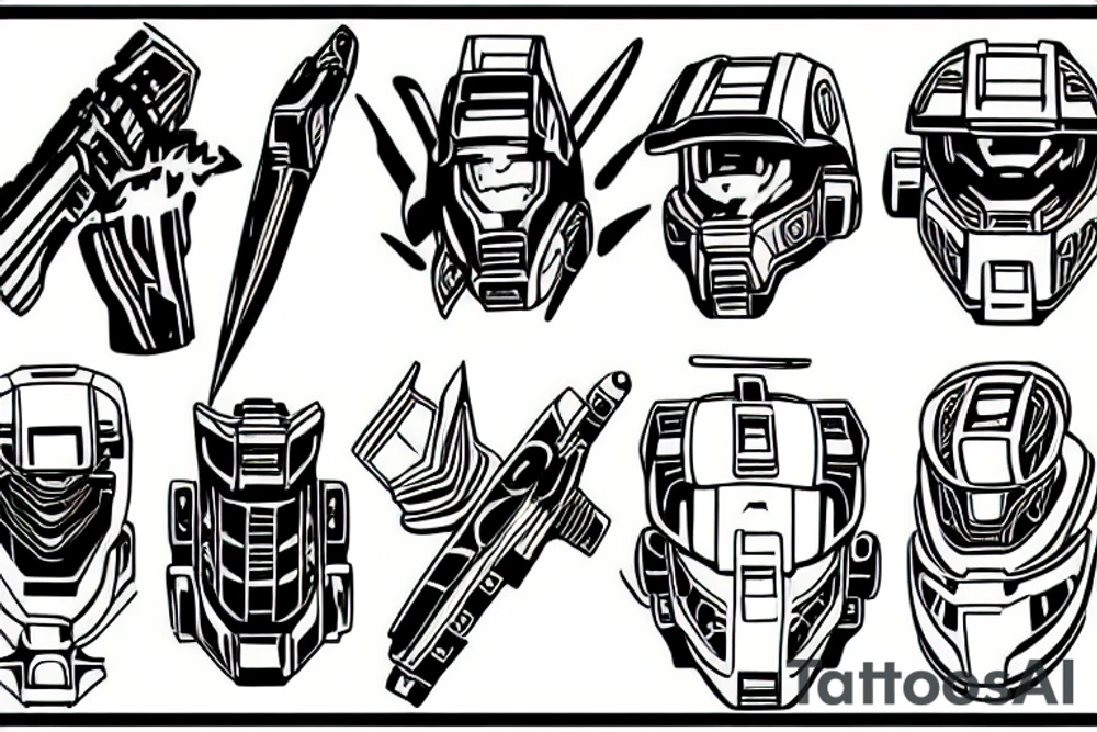 halo 2 tattoo idea