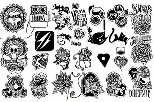 social media addict tattoo idea