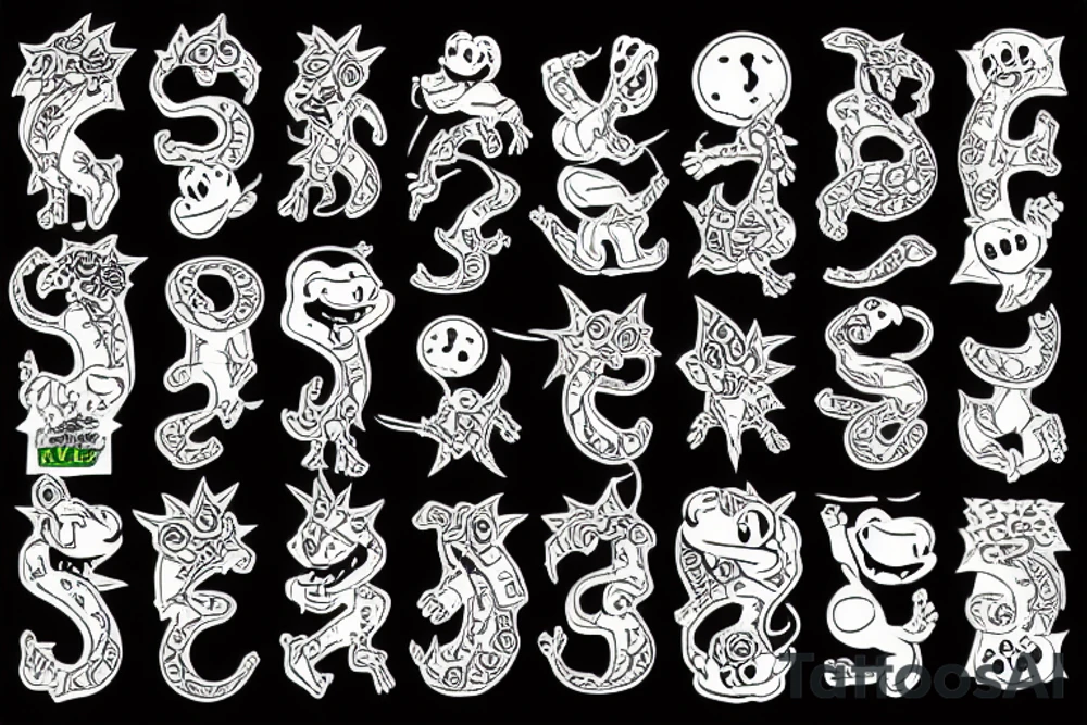 Big Yoshi tattoo idea