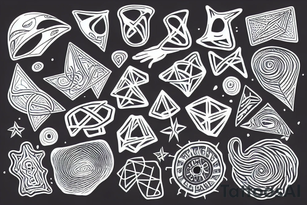 impossible shape tattoo idea