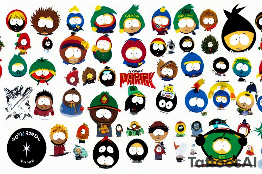 south park tattoo idea