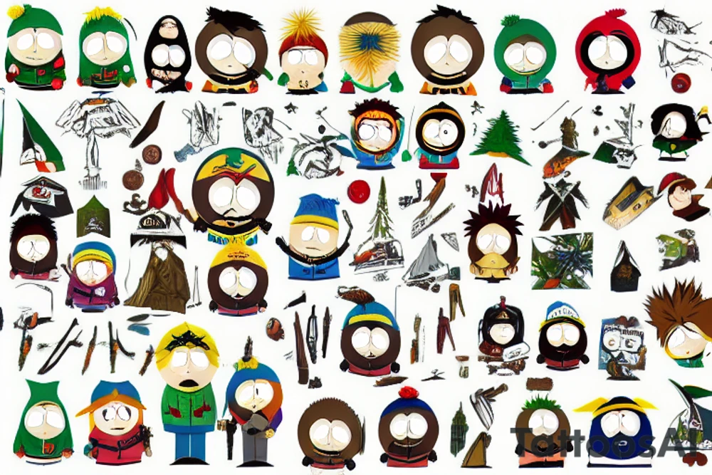 south park tattoo idea