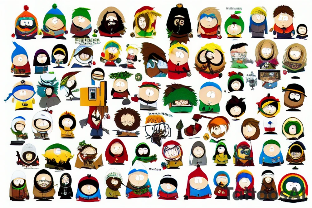 south park tattoo idea