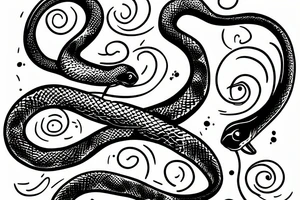 snake tattoo idea