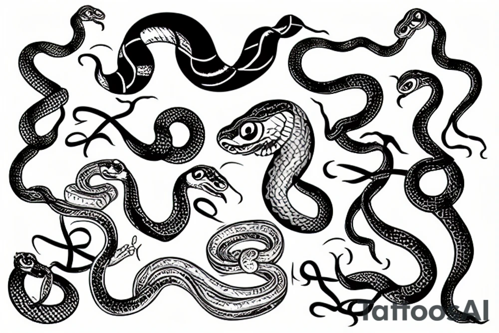 snake tattoo idea