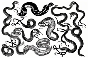 snake tattoo idea