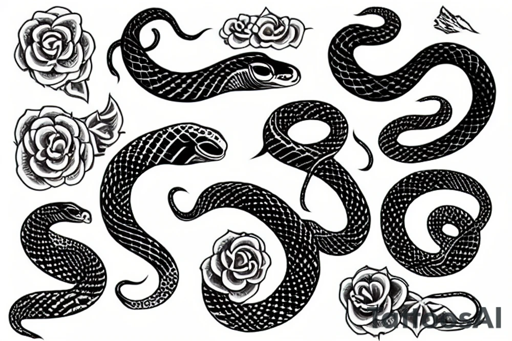 snake tattoo idea