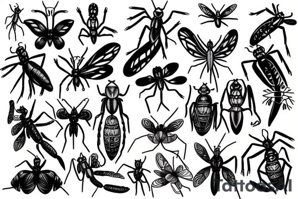 Mantis tattoo idea