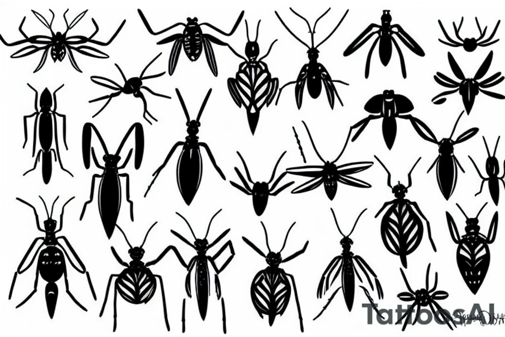 Mantis tattoo idea