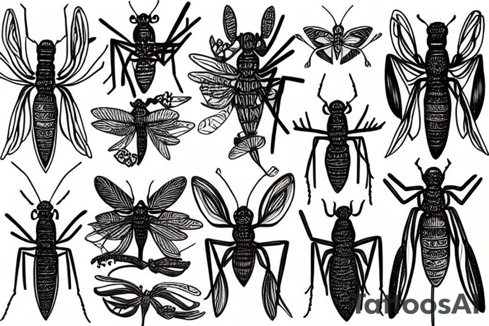 Mantis tattoo idea
