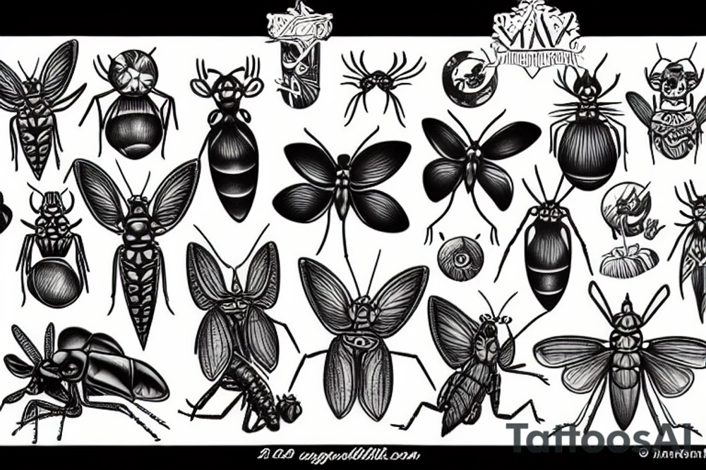 Mantis tattoo idea