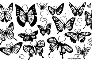 Butterfly tattoo idea