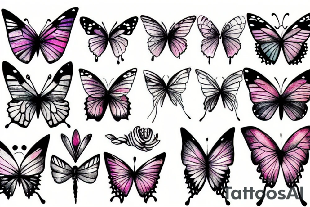 Butterfly tattoo idea
