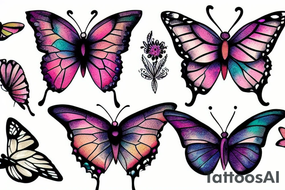 Butterfly tattoo idea