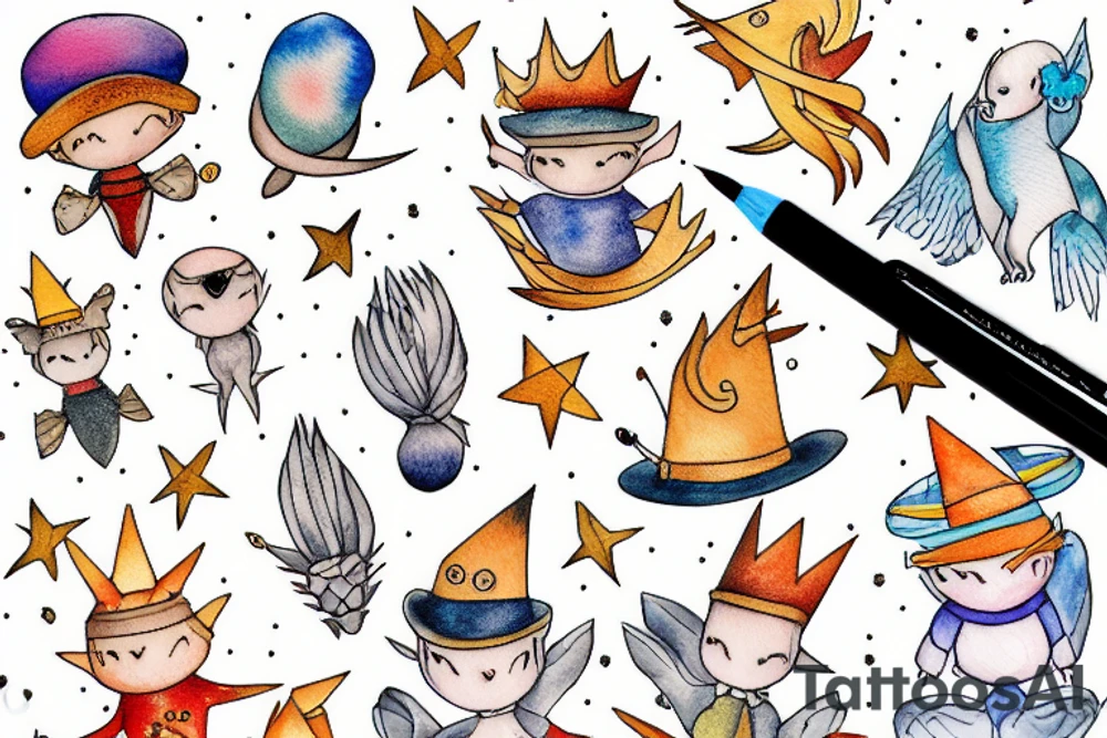 little prince tattoo idea