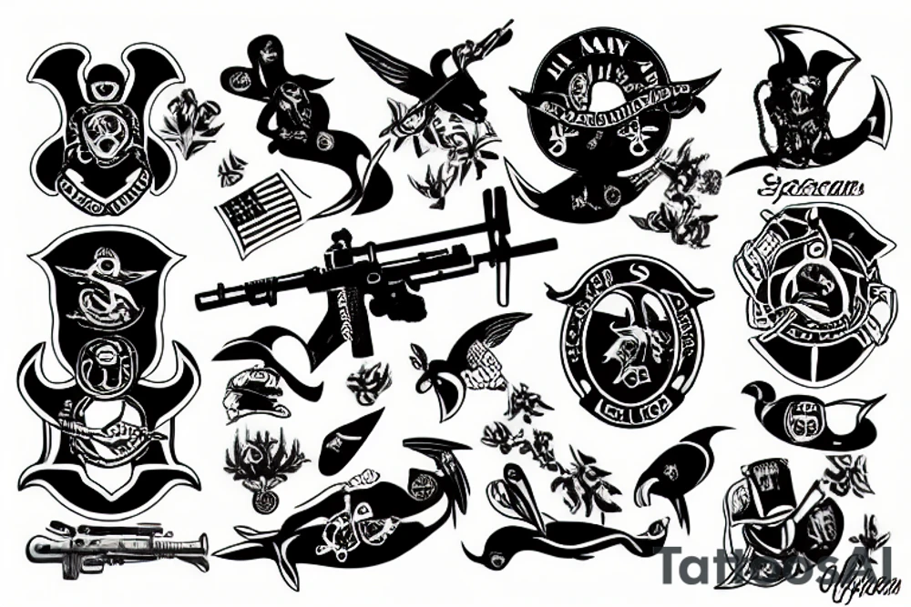 navy seals tattoo idea