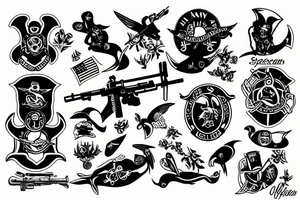 navy seals tattoo idea