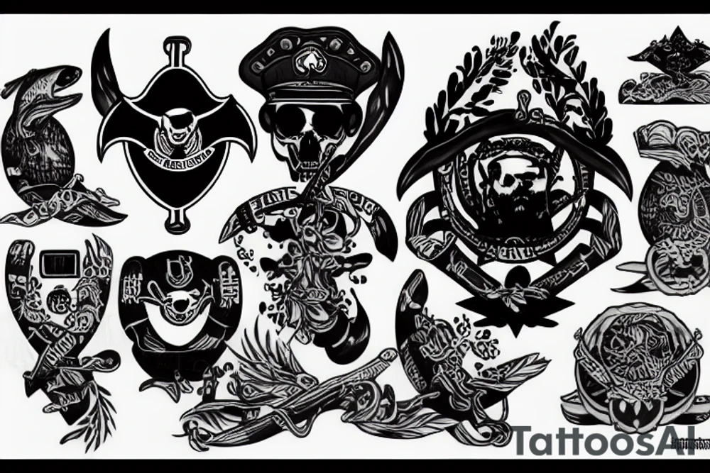 navy seals tattoo idea