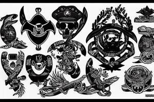 navy seals tattoo idea