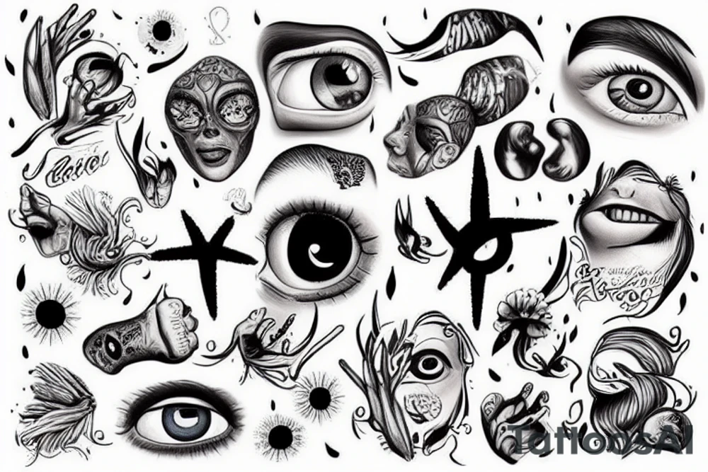 Eu, eu quero me perder
Incendiar, nadar além do mar
Me deixa sentir medo
Tocar tudo o que eu vejo
Não me sorri, porque eu venci
Esses seus olhos vermelhos tattoo idea