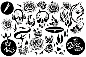 The air is pure but I'm suffocating tattoo idea