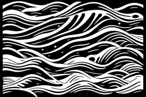 Ocean wave tattoo idea