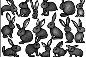 bunny rabbit tattoo idea