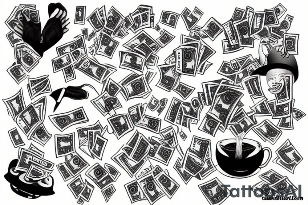 carefree with pockets full of money tattoo idea