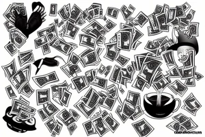 carefree with pockets full of money tattoo idea