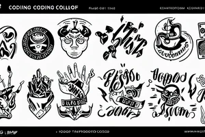 coding programming tattoo idea