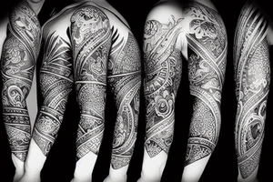 Sleeve tattoo idea