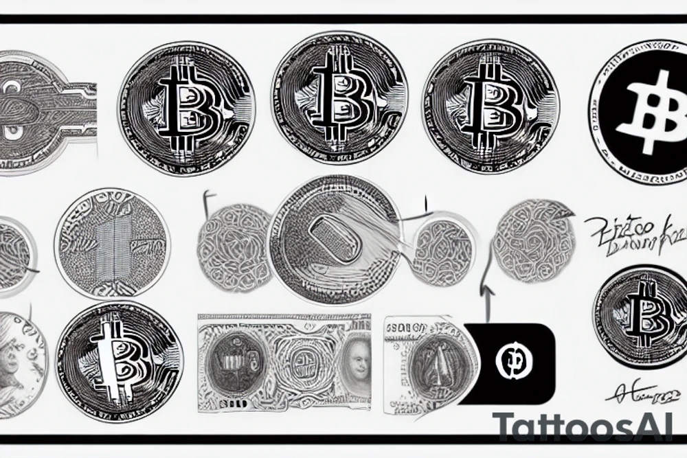 Bitcoin over Fiat currency. tattoo idea