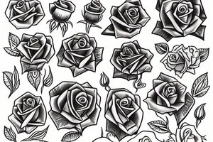 Iran, Freedom, Rose tattoo idea