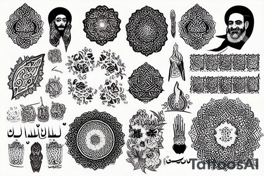 Free Iran tattoo idea