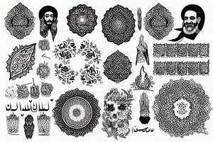Free Iran tattoo idea