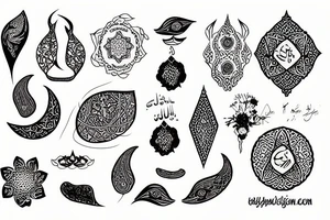 Free Iran tattoo idea