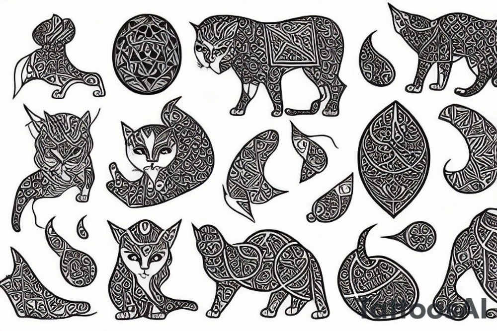 Persian tattoo idea