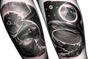 Interstellar gargantua tattoo idea