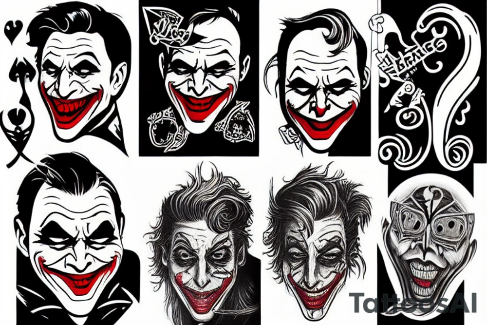 Joker tattoo idea