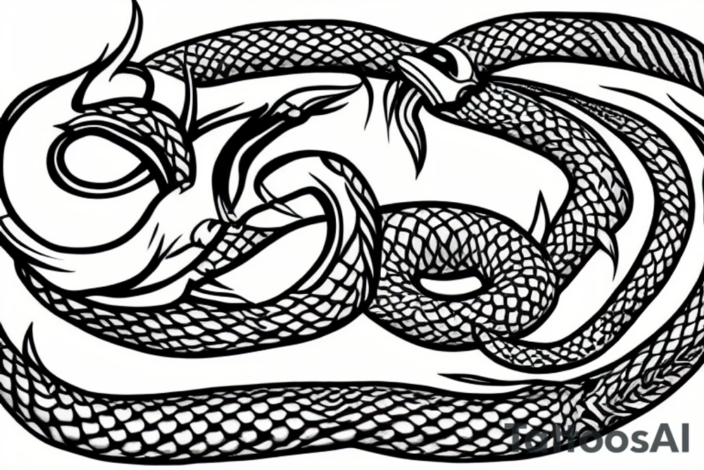 ouroboros tattoo idea