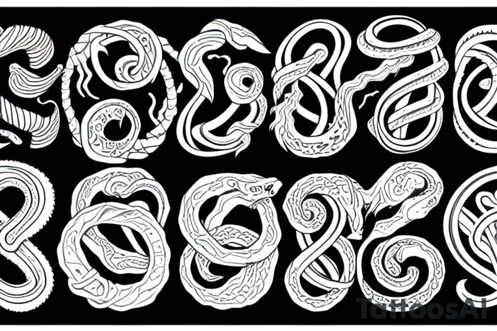 ouroboros tattoo idea