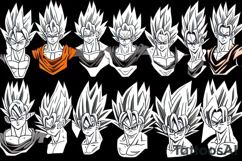 checking goku tattoo idea