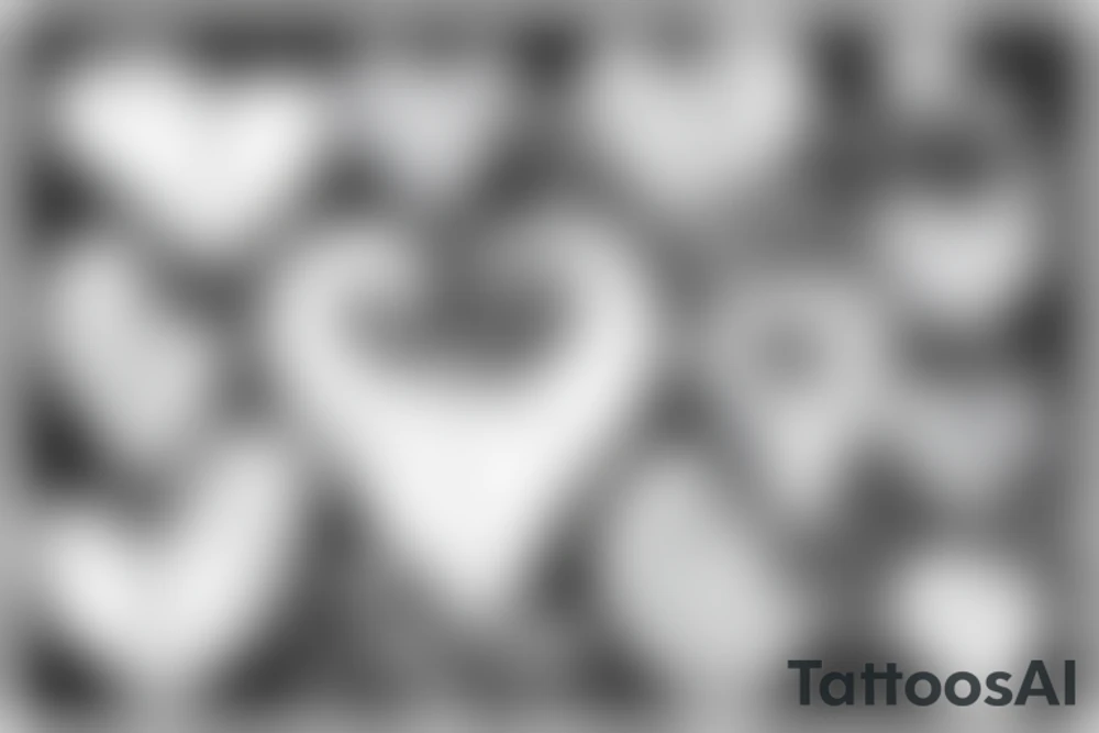 January 9 date with a heart tattoo idea