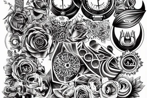 Unique computer tattoo tattoo idea
