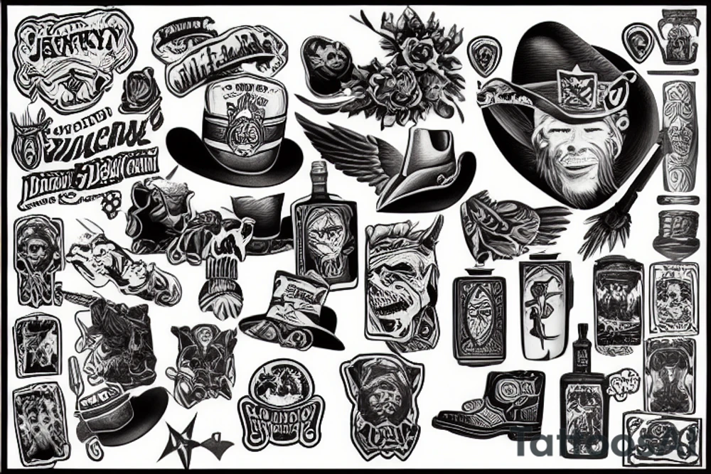 Western tattoo idea