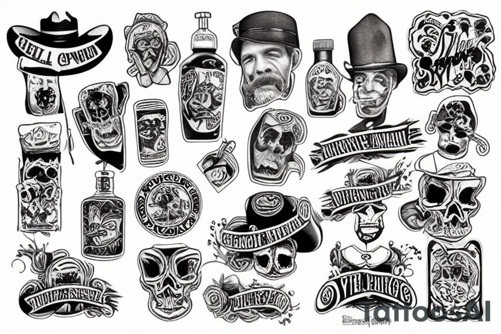 Western tattoo idea